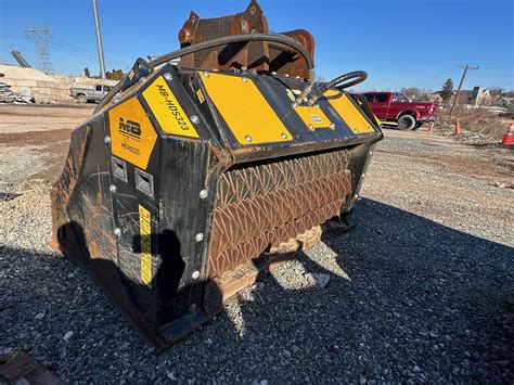 cat skid steer crusher|mb crushers for sale.